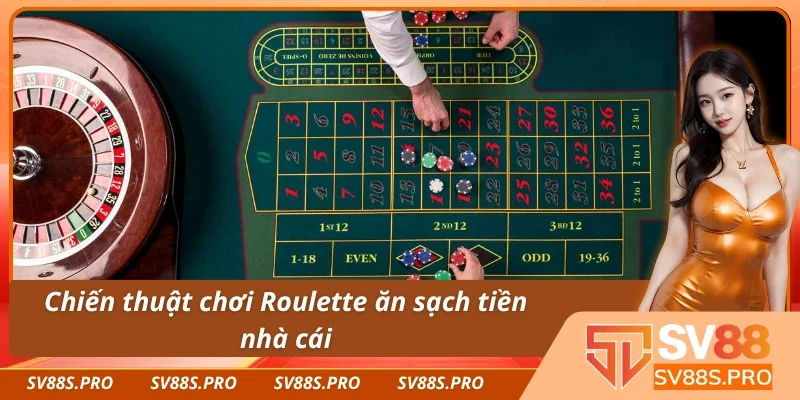 Linh hoạt cách chơi Roulette tăng cơ hội ăn sạch tiền từ nhà cái