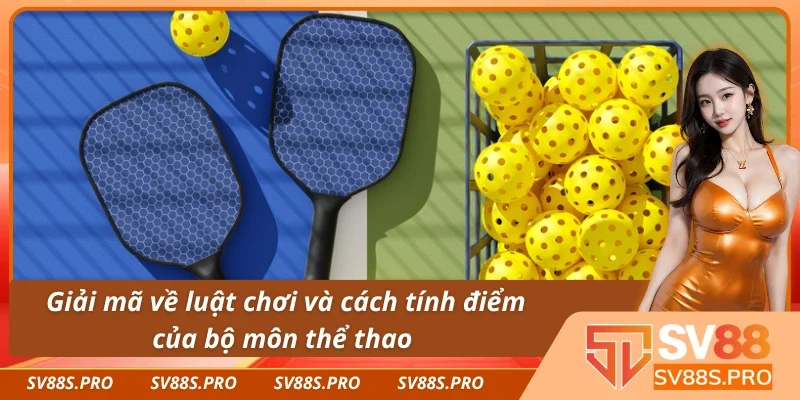 Luật chơi và cách tính điểm của Pickleball là gì?