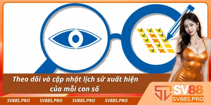 Theo dõi và cập nhật chu kỳ lặp lại của các con số
